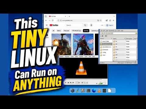 The Smallest Linux Distro You Can Actually Use | Tiny Core OS