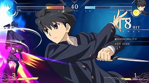 Melty Blood: Type Lumina – character Shiki Tohno gameplay