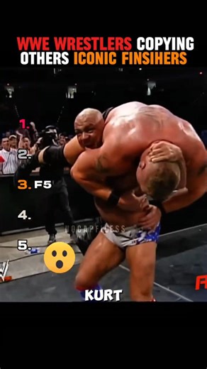 When WWE Wrestlers Stole Iconic Finishers😵‍💫