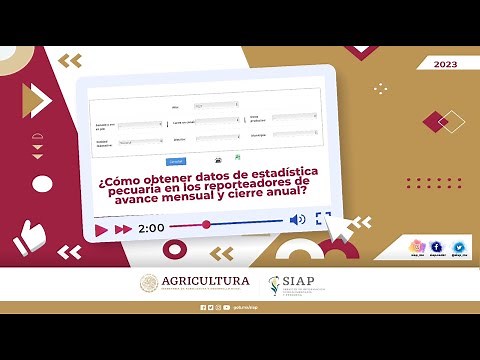 ¿Cómo obtener datos de estadística pecuaria en el portal del SIAP?