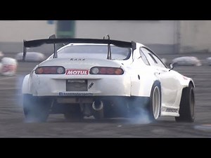 700HP Toyota Supra 2JZ-GTE Single Turbo! - Drifting Exhibition!