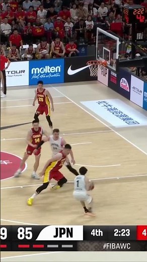 Takumi Saito is 5'8" (1.72cm) of pure talent 🔥 #FIBAWC