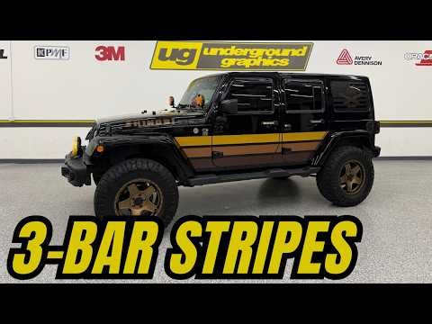 How To Install Your Jeep JK 3-Bar Kit | From Underground Graphics