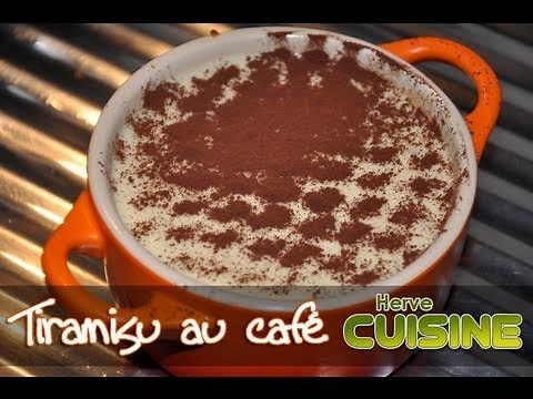 Traditional coffee tiramisu recipe by Hervé Cuisine