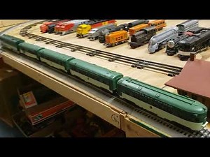 Northern Pacific Train - Williams Alco PA Locomotive with Lionel Passenger Cars