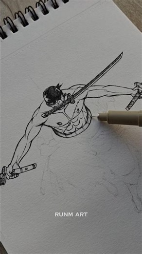 Roronoa Zoro - Drawing | One Piece