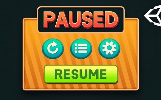 【搬运】Unity制作暂停菜单（PAUSE MENU in Unity）