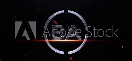 3D BA Logo Animation, Cinematic Ba ab Logo Letter Animation Videos On Black Background