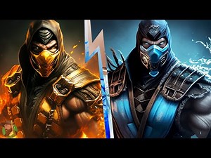 Mortal Kombat | A.I. Character Designs (Concept Art)