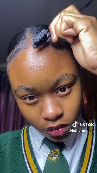 How to Create Two Low Buns for School