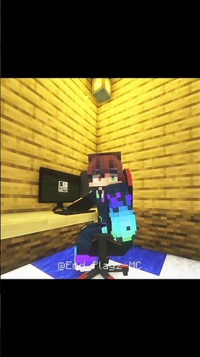 When Entity 303 Punch Rong Girl 💀 | Minecraft animation #minecraft