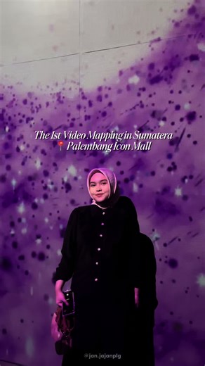 The First Video Mapping in Sumatera! 📍Palembang Icon Mall (Danau Outdoor) dari Desember 2025-Januari 2026✨‼️ #immersia #videomapping #palembangicon #palembangtiktok #palembangiconmall