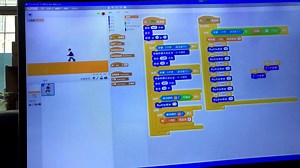 SCRATCH角色行动，跳跃教程（下）