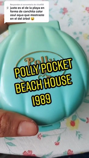 Vintage Polly Pocket Beach House Toy 1989