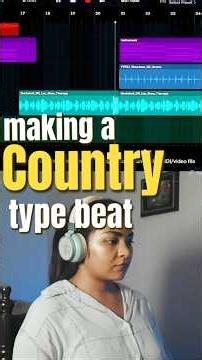 Making a COUNTRY type beat with an influence of POP and FUNK