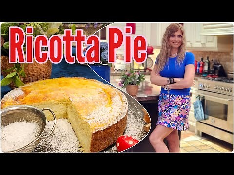 Sweet Ricotta Pie | BEST Ever Recipe‼️
