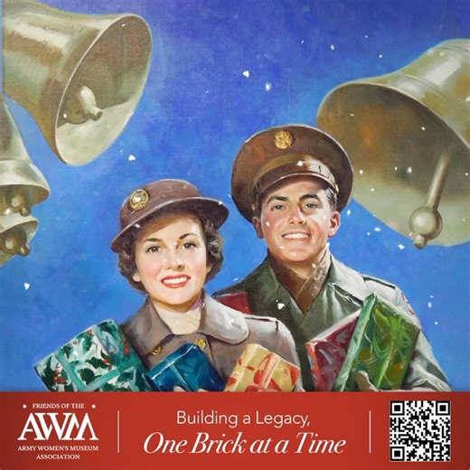 Remember someone special this Holiday Season with a tribute brick that supports the legacy of Army women. This festive WWII image captures the Christmas Eve cheer and resilience shared by soldiers and WACs during wartime. Your tribute helps preserve images and stories like this for future generations. #army #womeninuniform #SupportAWM #thatsmybrick #armywomensmuseum #buildingalegacy #honorherlegacy #fawma | Friends of the Army Women's Museum Association | Facebook