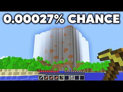 I Found Minecraft’s Actual Rarest Structure