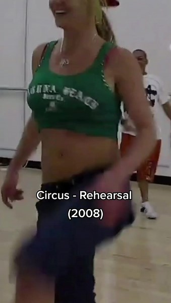 Britney Spears 2008 Circus Dance Rehearsal Video