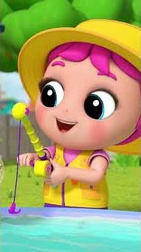 The Babies Go Fishing! #shorts