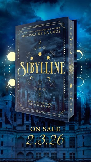29 reactions | Unveiling the cover of @authormelissadelacruz’s #Sibylline ✨ Three teens infiltrate the magical ivy league in this steamy dark academia romantasy, the first in a young adult duology. On shelves February 3, 2026! | Penguin Teen | Facebook