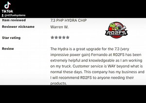 more reviews from our satisfied customers!﫡 | RD2FuelSystems Diesel Performance and Parts | Facebook