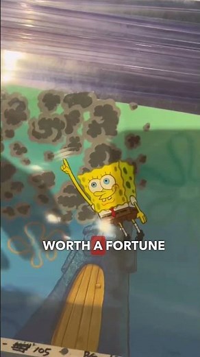 Spongebob Production Cels from The First Season In 1999