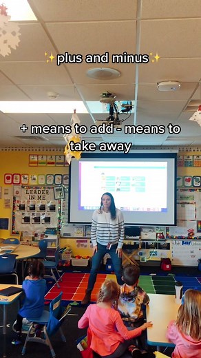 Math Symbol Chants and Movements for Kindergarten