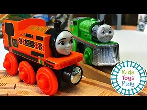 Thomas and Friends WINTER TRACK BUILD! Fun Toy Thomas Wooden Railway for Kids