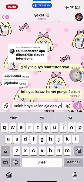 Tutorial Membuat Fake Chat di Telegram