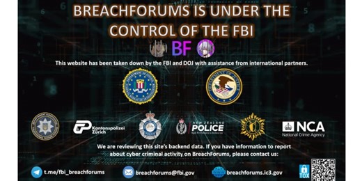 BreachForums site is down - and Dark Storm, not the FBI, is taking claim “for fun”