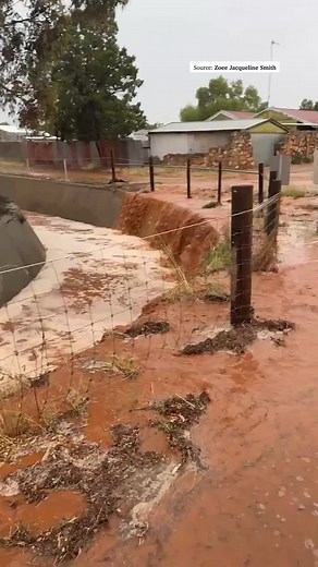 Record Rainfall in Peterborough, South Australia