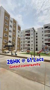 📞 9000808095- 2BHK Flat @ 61 Lacs- Brand New Gated community flats for sale in hyderabad