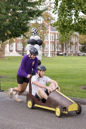 2.7K views · 25 reactions | Our Push Cart Competition has been a tradition since the 1960’s. Have you participated in this iconic Homecoming event? Tag your Push Cart race partner! ️ | Rowan University | Facebook