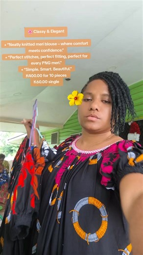 Elegant Knitted Meri Blouses for PNG