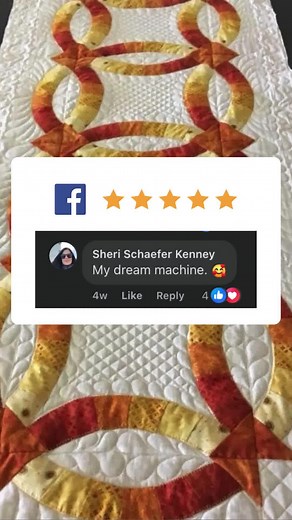 Quilters everywhere are calling it their ‘dream machine.' ✨ Which machine is on your dream list? | Gammill Quilting