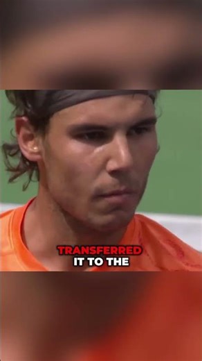 Left Handed Tennis Players Have This Secret #tennis #nadal #shorts