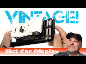 How to Make an Awesome Vintage Slot Car Display!