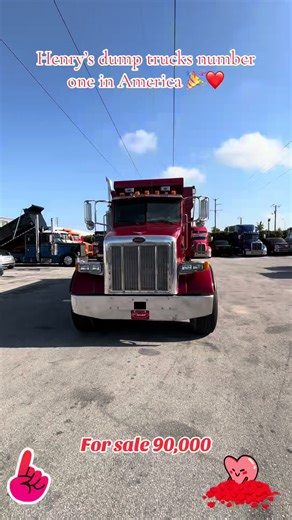 2007 Peterbilt 357 Dump Truck for Sale - Like New