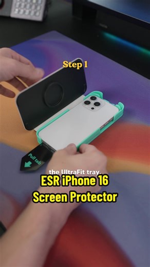 Easiest iPhone 16 Screen Protector to put on 💯 ESR Ultra-Tempered Glass Screen Protector 2 step installation process with 0 dust & 0 bubbles Btw it is case-friendly! Protect your expensive new iPhone 🛡️ @ESR US @Blended Group #ESRiPhone16ProMaxScreenProtector #UltraFitTray #esriphoneglassfilm #esrtemperedglassfilm #blendedgtalks #iphone #techtok