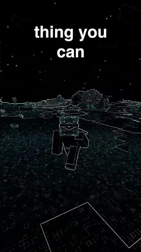 Minecraft but you can walk in dreams 👁️ #minecraft