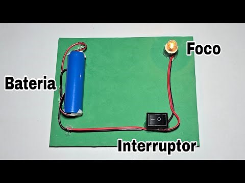 Circuito Eléctrico Más Sencillo Del Mundo | Proyectos Casero