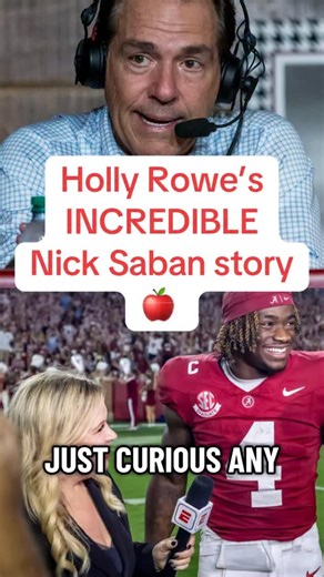 196K views · 20K reactions | ESPN’s Holly Rowe shares a heartwarming story about Nick and Terry Saban, who supported her during a challenging period in her life. #alabamafootball #rolltide #nicksaban #collegefootball | Alabama Crimson Tide on AL.com | Facebook