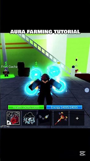 how to aura farm in blox fruits