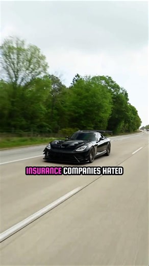 The car that broke every safety rule #viper #dodge #cars