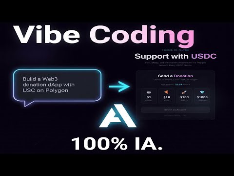 Vibe Coding: I created a Web3 dApp without writing a single line.