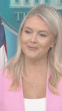 Karoline Leavitt on teleprompter operator who is accused of betting on President Trump's speeches