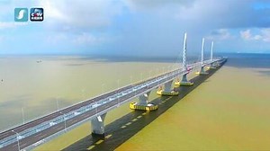 China inaugura maior ponte marítima do mundo, com 55km de extensão