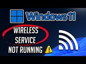 Fix "Windows Wireless Service is Not Running" Error In Windows 11