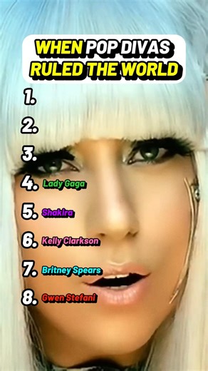 Who's the Greatest Pop Diva Ever? #ranking #music #legend